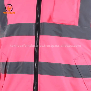 2025 vêtements de travail haute visibilité vêtements de sécurité réfléchissants à capuche tissu de haute qualité utiliser hommes vêtements de travail de sécurité à capuche service OEM - Product Image 6