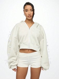 Sudadera con capucha y cremallera con forro térmico, ajuste unisex, ropa de gimnasio, moda casual, bordado personalizado, pedido a granel, entrega rápida - Product Image 2