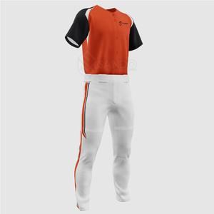 เครื่องแบบเบสบอลระบายอากาศได้ดีชุดเครื่องแบบไซส์ใหญ่ - Product Image 2