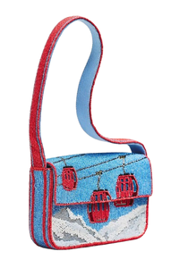 Bolso de Hombro Bordado a Mano con Cuentas, Bolso de Playa para Mujer, Bolso Cruzado Boho, Bolso de Viaje de Verano, Ligero - Product Image 6