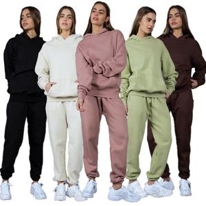 2025 mode Sport survêtement coton/polyester pull survêtements pour haute qualité Jogging costume survêtement nouveau costume d'entraînement - Product Image 1