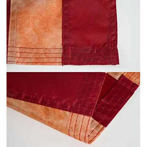 Bandera Americana Bordada de Tela Resistente 3x5, Estilo Vintage de 1776, con Diseño de Betsy Ross, Teñida con Tinte de Té, Hecha de Seda, de Bennington Founding Fathers - Product Image 1