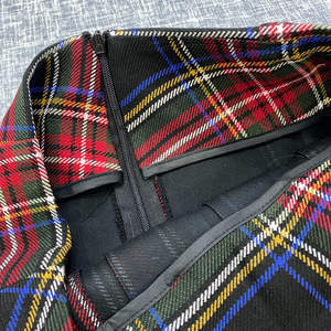 Best Design Men's Asymmetric <b>Plaid</b> Mini <b>Skirt</b> Hot Selling Top Trending Comfortable Breathable Wool Durable Tartan Kilts 2026 - Product Image 4