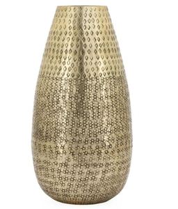 Florero de aluminio fundido hecho a mano SurahiShape exclusivo al por mayor con florero de acabado antiguo para la decoración del jardín del hogar - Product Image 4