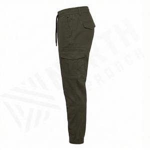 Pantalons pour hommes en gros, respirants, couleur unie, haute qualité, nouvelle mode, vente chaude, décontractés, sport, streetwear, lavés - Product Image 3