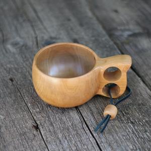 Mug en bois élégant de style classique, artisanal, étanche, écologique, pour la maison, les voyages en plein air et les cadeaux - Product Image 3