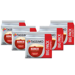 Cápsulas de Café Tassimo Kenco Americano Smooth x 24 (Paquete de 5, Total 120 Bebidas) - Product Image 1