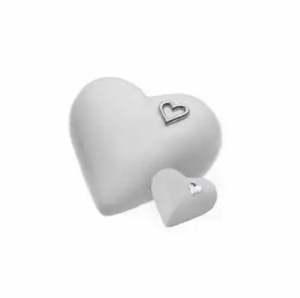 Urne de crémation en laiton humain adulte pour animaux de compagnie Boîte funéraire en forme de coeur Souvenir Ossuaire Cinéraire Fournitures funéraires de qualité supérieure - Product Image 5