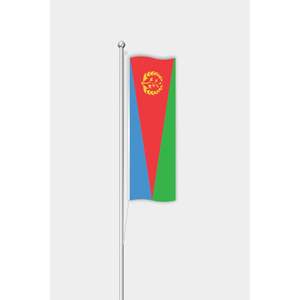Drapeau érythréen vertical pour extérieur, pour jardin et signalétique de pelouse - Product Image 1