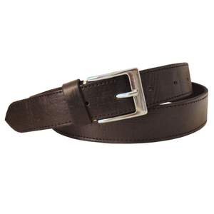 Ceinture en cuir véritable de qualité supérieure pour hommes en cuir de vache véritable avec alliage pour boucle chaîne de taille de mode - Product Image 1