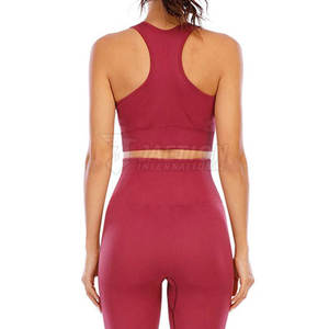 Concevez votre propre ensemble de yoga pour femmes vêtements de fitness pour la salle de sport ensemble de yoga pour femmes nouveau style ensemble de yoga pour femmes à vendre - Product Image 6