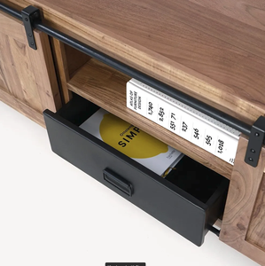 Meuble TV 160 cm en bois et métal-Osaka - Product Image 3