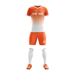 Tenues de football pour hommes, 100% polyester, respirantes, légères, couleurs personnalisées, logo, prix bas, impression par sublimation - Product Image 2