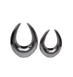 Jarrones de flores de Venta caliente, jarrones de Metal para mesa de boda y decoración del hogar de oficina, jarrones sólidos modernos de alta calidad, artesanías indias - Product Image 6