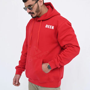 TAWAKKUL pull à capuche pour hommes respirant séchage rapide vêtements de rue pour impression bouffante meilleure qualité conception doublée prix raisonnable lavé - Product Image 3