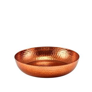 Cuenco rústico de cobre hecho a mano que mejora la presentación de los alimentos, haciendo que las comidas festivas se sientan más especiales. - Product Image 2