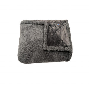 Luxus 80-Zoll-Solid Taupe Fleece Haustier Möbel Kleine Hunde Sommer decke Sherpa Cat Plüsch Faltbare Zwinger Auto Kiste Zwinger Bett - Product Image 1