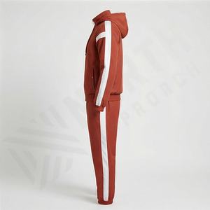 Conjunto Deportivo Premium Slim Fit para Hombre, Sudadera con Capucha y Pantalones Jogger de Felpa Técnica, Logotipo Personalizado, Ropa Deportiva de Invierno para Gimnasio - Product Image 3