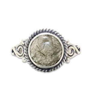 Natural Designer Black Rutile <b>Ring</b> 925 Sterling Silver Wholesale Gemstone Handmade Silver <b>Ring</b> Jewelry Fashion Fine Silver <b>Ring</b> - Product Image 1