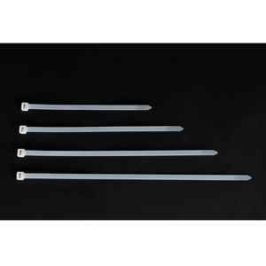 Fabricante de Vietnam, 3,6x300mm, bridas para cables autoblocantes de nailon, bridas con cremallera de plástico, equipo eléctrico, nuevos suministros superiores, Blanco/negro - Product Image 2