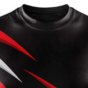 Camiseta Deportiva de Poliéster para Hombre, 220g, con Logotipo Personalizado por Transferencia de Calor, Diseño Impreso Completo, Secado Rápido, para Entrenamiento, Gimnasio y Atletismo - Product Image 2