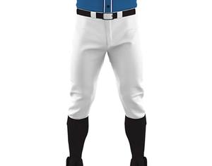 Pantalones Cortos de Béisbol Unisex con Nombres/Números de Equipo Personalizados en la Parte Delantera, Transpirables, Antibacterianos, de Secado Rápido, 100% Poliéster, Ropa Deportiva para Adultos - Product Image 6