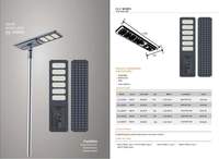 Lampe solaire LED tout-en-un intégrée pour extérieur, boîtier en aluminium, capteur de mouvement à allumage automatique, lampe de sécurité pour jardin
