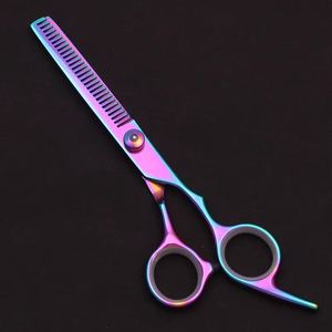 กรรไกรตัดผมมืออาชีพกรรไกรตัดผมสแตนเลสคมกรรไกรตัดผมร้านเสริมสวยออกแบบตามหลักสรีรศาสตร์ - Product Image 6