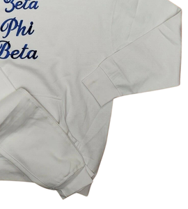 Zeta Phi Beta Royal Blue 1920 Sorority Women Set tuta ricamata felpa con cappuccio e pantaloni della tuta due pezzi greco tuta - Product Image 3