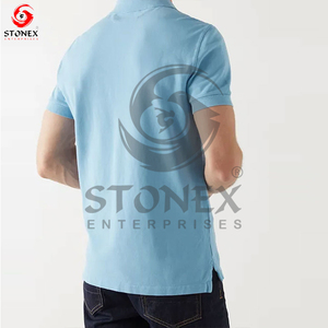 Summer Business New T-shirt Polo à manches courtes pour hommes Lapel Leisure Solid Color Fashion T-shirt - Product Image 5