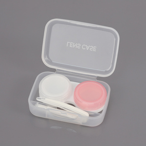 Étui pour lentilles de contact OEM ODM de style libre, étui de rangement pour lentilles de contact colorées - Product Image 3