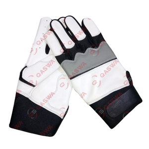 Nouveau style dernière conception de haute qualité manchette courte en cuir de vachette jeunesse adulte Baseball gants de frappe - Product Image 5