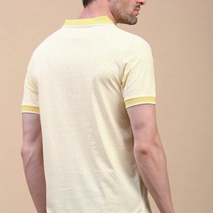 เสื้อโปโลแขนสั้นทรงปกติสำหรับผู้ชาย ผ้าฝ้าย 100% โลโก้สั่งทำได้ ขายส่ง พิมพ์ลายทั้งตัว ขนาดและสีตามสั่ง - Product Image 2