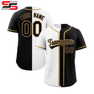 Venta al por mayor Hip Hop Street Style Golf Mujer Ropa Polo Béisbol Camisa Custom Softball Uniforme Deportes Jersey - Product Image 2