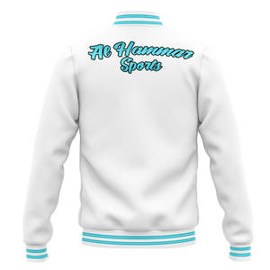Nuevas chaquetas de bombardero de béisbol con letras personalizadas de moda para parejas bordado con capucha de calle alta con revestimiento de patrón de primavera - Product Image 4