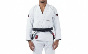 Kimono de BJJ personnalisé pour hommes |   Tissu extensible 100% coton imprimé par transfert thermique |   Combinaison de compétition internationale coupe ample |   OEM | - Product Image 3