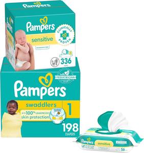 Couches Pampers Baby Dry / Couches pour nouveau-nés Taille 2 Taille 4 et couches Pampers Jumbo - Product Image 6