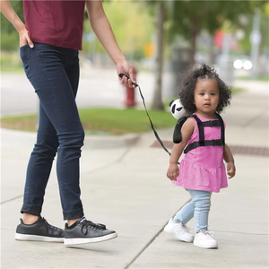 Yüksek kaliteli hayvan panda tipi 2 In 1 peluş bebek sırt çantası çocuk tasmalar sırt çantası anti-kayıp sırt çantası - Product Image 3