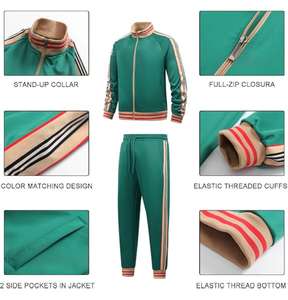 Trajes de chándal transpirables para hombre de alta calidad, el mejor estilo, buen material, precio asequible para chándales de hombre - Product Image 5