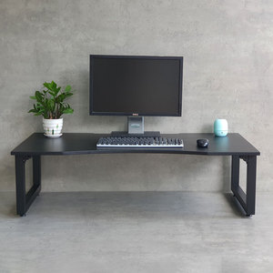 Modern Design 120x60cm Gaming <b>Table</b> <b>with</b> <b>Foldable</b> <b>Legs</b> Low-Sitting Rubber Wood & MDF Surface for Office & Computer Desk-GD68068 - Product Image 4
