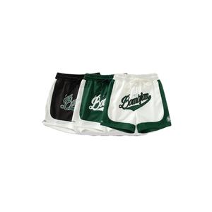 Pantalones Cortos de Baloncesto Retro para Hombre de Alta Calidad, Estilo Hip Hop Deportivo, Malla Transpirable, Bordado de Todos los Equipos, Cierre de Cremallera, Cordón Ajustable - Product Image 3