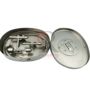 Venta al por mayor de acero inoxidable manual reutilizable Nabatof Vein Strip Set para cirugía general tamaño personalizado alta calidad 3 años de garantía - Product Image 4