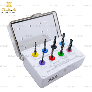 R.A.A. INTERNATIONAL RAA-145 Kit de 8 fraises dentaires universelles noircies, certifié CE, dispositif médical de classe I, garantie de 3 ans - Product Image 5