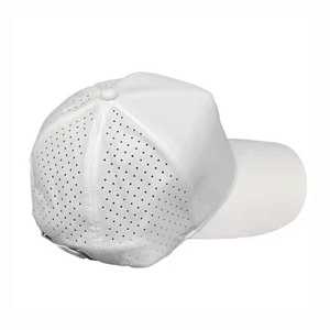 Logo personnalisé d'usine résistant à l'eau trou découpé au laser perforé Gorras Sports Golf Hat Casquettes de baseball avec un style unique - Product Image 1