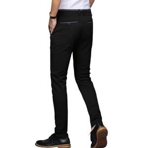 Pantalones de Traje de Corte Slim de Primera Calidad para Hombre, Cómodos, Casuales, para Oficina, Traje de Negocios con Opción de Talla Grande POR HI - Product Image 2