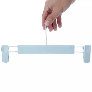 Chất Lượng Cao Nhựa Cứng Không Gian Quần Áo Tiết Kiệm Thép Không Gỉ Quần Áo Móc Áo Nhựa Clip Có Thể Điều Chỉnh Kích Thước Việt Nam Nhà Sản Xuất - Product Image 5