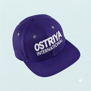 Casquettes snapback ajustables à visière plate avec logo brodé 3D personnalisé, service OEM, faible MOQ, pour un usage décontracté unisexe. - Product Image 1