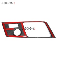 Accessoires de voiture en fibre de carbone sèche, panneau de console intérieure, couvre-levier de vitesses pour Chevrolet Corvette C7 ZR1 Z06 2014-2018 2019