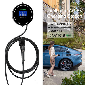Station de charge portable pour <span class=keywords><strong>voiture</strong></span> <span class=keywords><strong>électrique</strong></span> GB/T 7kw 32A station de charge portable ca RFID pour un usage commercial domestique - Product Image 2