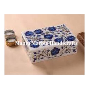 Lujo Premium Durable Piedra preciosa Incrustaciones Boda Floral Mano Curvada Arte Diseño Dulce Embalaje Caja de regalo - Product Image 3